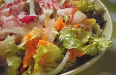 salade fraicheur radis carotte