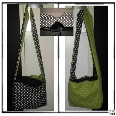 sac reversible pour echarpe de portage