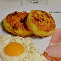 rösti ou galette de pommes de terre