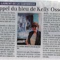 Expo peinture Kelly D'Ossen sur  le journal