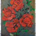 Collection ... Tableau LE BOUQUET DE ROSES * Pierre Piget 