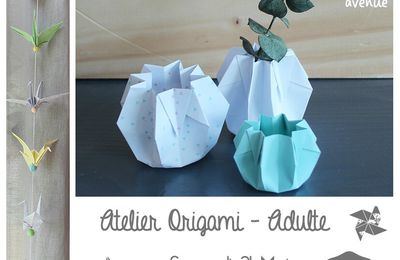 Atelier origami pour adultes