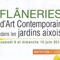 Flâneries d'art contemporain dans les jardins aixois.