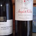 Morey Coffinet : Chassagne-Montrachet : Premier Cru : La Romanée 2016, Montagne Saint Emilion : Château Angelot Robin 2019 