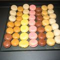 Les macarons pour le bureau....