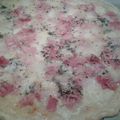 Pizza jambon 4 fromages