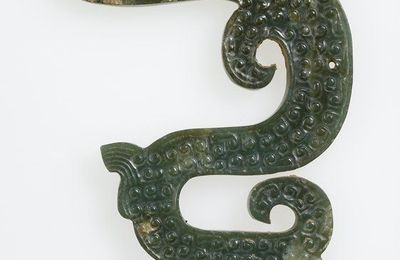 Pendant in the form of a Dragon, Han dynasty (206 BCE - 220 CE)