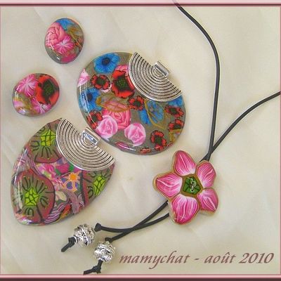 PENDENTIFS ET CABOCHONS 