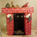 Décoration Noël : Une cheminée DIY