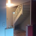 Peinture de l'escalier