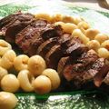 Magrets de Canard aux letchis
