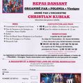 INVITATION - Repas dansant organisé par "POLONIA" Vicoigne le DIMANCHE 8 Octobre 2017 animé par l'Orchestre CHRISTIAN KUBIAK.