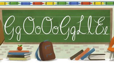 Aujourd'hui ... Google n'oublie pas l'école !