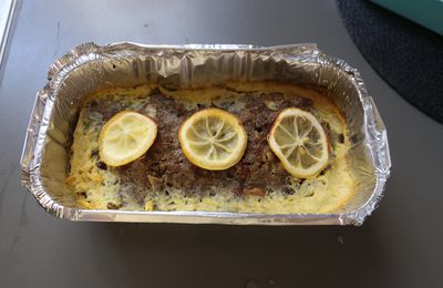 BOBOTIE, (gratin de bœuf) SANS GLUTEN SANS LAIT