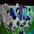 street art fetival EV  PEINTURE FRAICHE 2020 "POLKA" lyon 