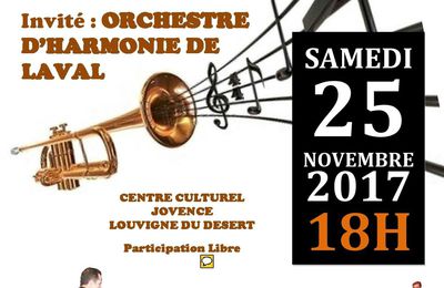 Date à retenir : Concert de la Sainte-Cécile !!! 