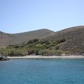 Ormos Grammata sur Syros, mouillage magique