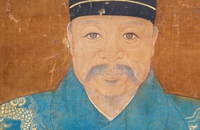 Anonyme (Chine, dynastie Ming, XVIIème siècle), Portrait du prince Zhu Yichan