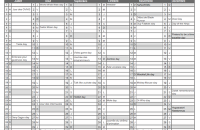 Calendrier de l'avent - Jour 23 (calendrier 2019 des fêtes geek)