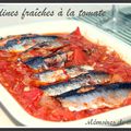 Sardines fraîches à la tomate 