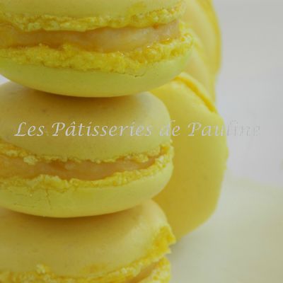 Les macarons au citron 