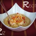 Risotto à la Tomate et aux Gambas