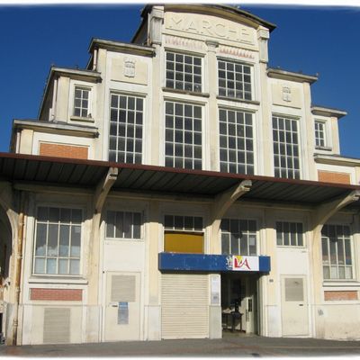 L'ancien marché couvert de la Place Lalaque
