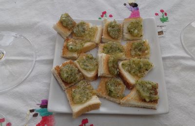 Pain perdu de pesto