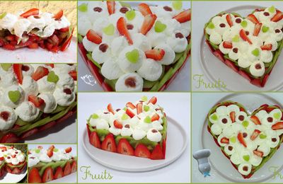 Gâteau presque 100% fruits