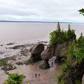 * rochers Hopewell Rocks * ( 30 photos )