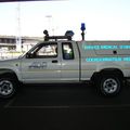 Ambulance 4x4 de l'aéroport d'Orly, France