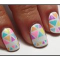 The Sunday Nail Battle #19 - Mosaïc Nails