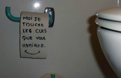 Reflexion d'un papier cul