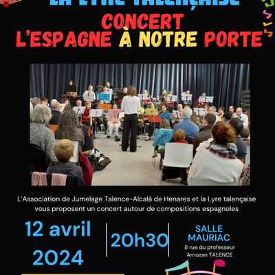 Concert espagnol 12 avril 2024