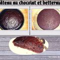 Gâteau au chocolat et betterave