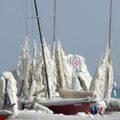 Tempête sur le Léman : le port