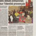 Le Complexe du Santon à Château-Arnoux. Des débats enflammés...... article de ce jour dans la presse locale.