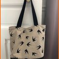 TOTE BAG HIRONDELLES