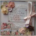 une carte printanière shabby by Heli