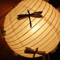 IDEE DECO RECUP : Faire une lampe libellule avec une boule chinoise et des rouleaux de carton ! 