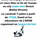 Quartier Drouot - Tournoi de foot... 