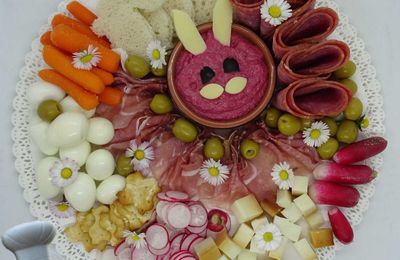 Planche apéro de Pâques
