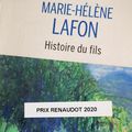 L'histoire du fils, Marie-Hélène Lafon **