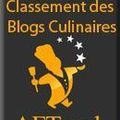 Classement des blogs culinaires AFTouch cuisine