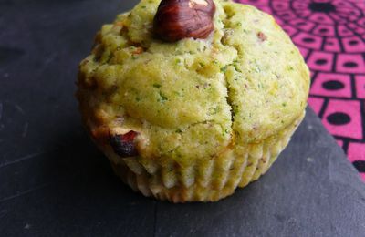 Muffins de potiron au pistou de noisettes