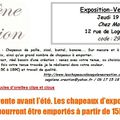 DERNIERE EXPO DE LA SAISON!! le 19 Juin, SOLDES