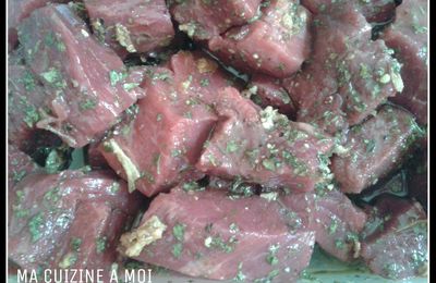 MARINADE FAÇON THAÏ POUR BROCHETTES DE BOEUF