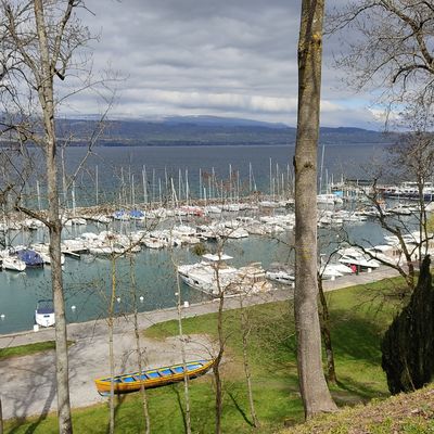 Samoëns, Sixt, Yvoire, Evian, Lac de Montriond, Avoriaz, Annecy et le plateau des Glières avec Rubén - mars 2023