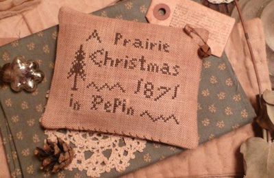 A Prairie Christmas Pillow