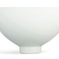 A white-glazed bowl, Mark and period of Xuande (1426-1435)